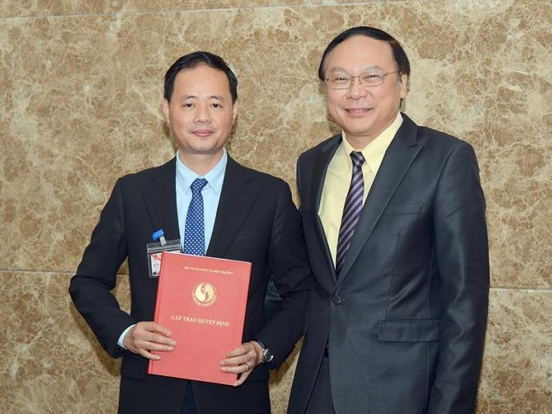 Bo TNMT noi ve viec bo nhiem em trai Bo truong lam Tong cuc truong hinh anh