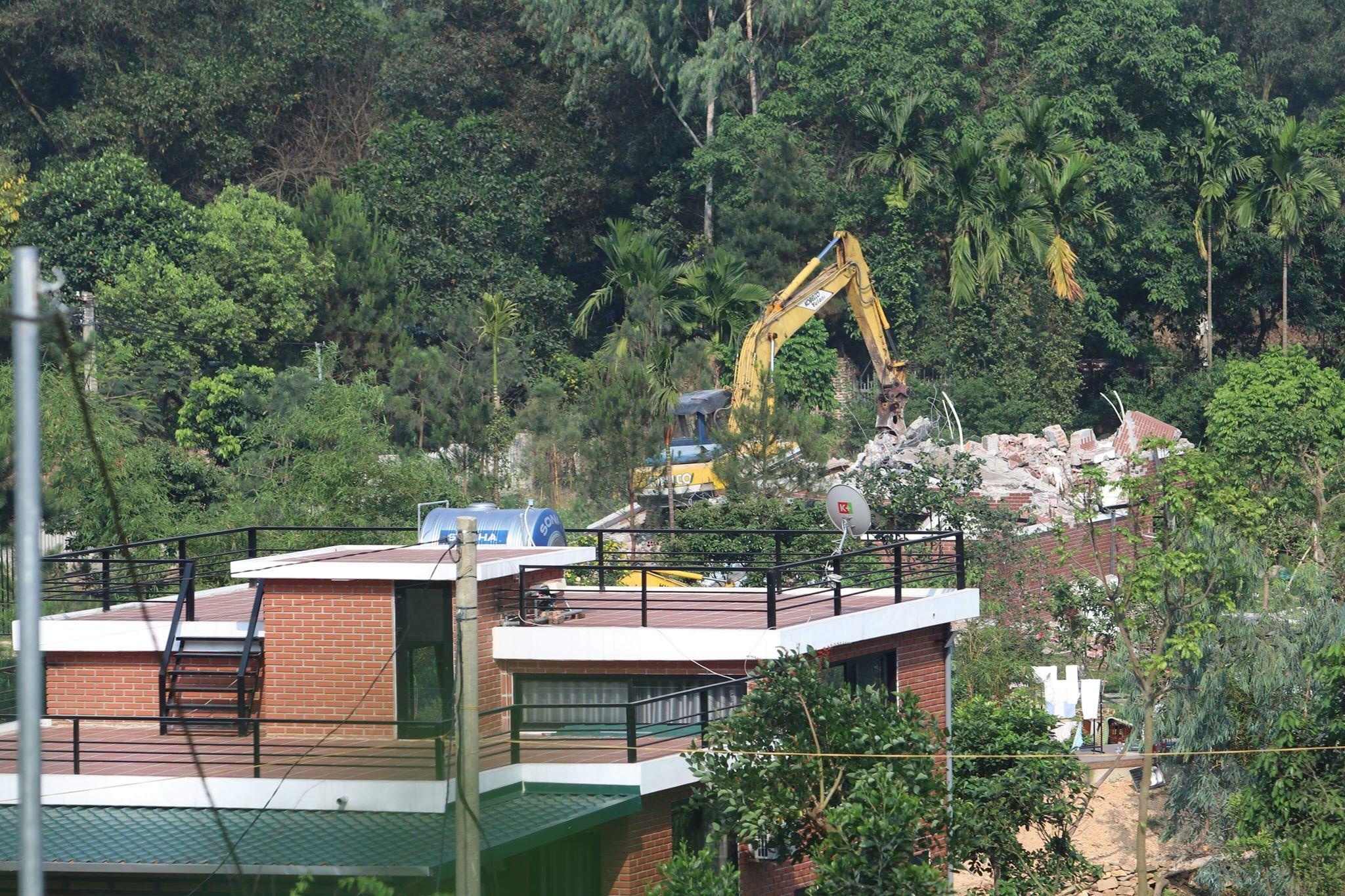 thao do cong trinh vi pham o Soc Son anh 1