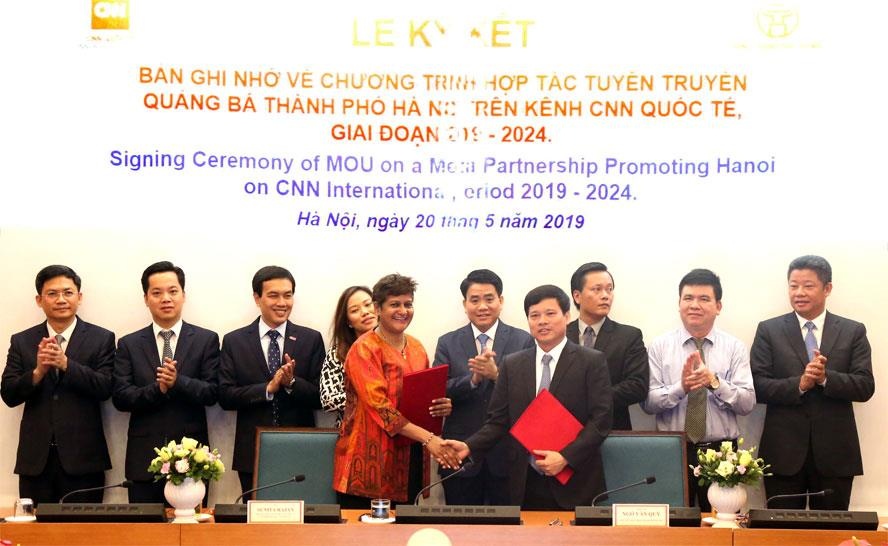 Hà Nội hợp tác với CNN ảnh 1 Ha Noi hop tac voi CNN anh 1