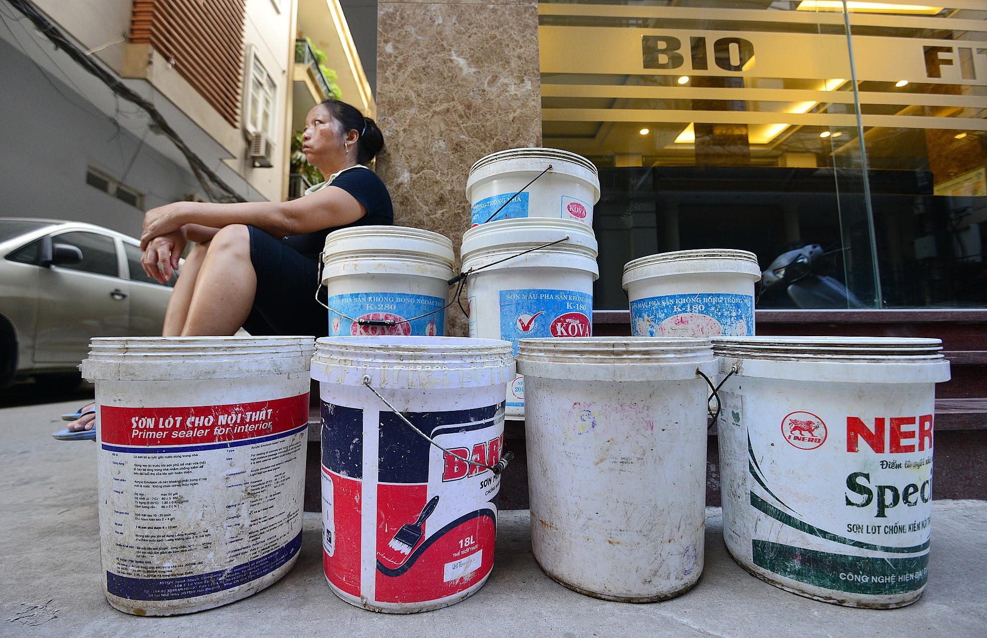 mất nước ở Hà Nội ảnh 2 mat nuoc o Ha Noi anh 2