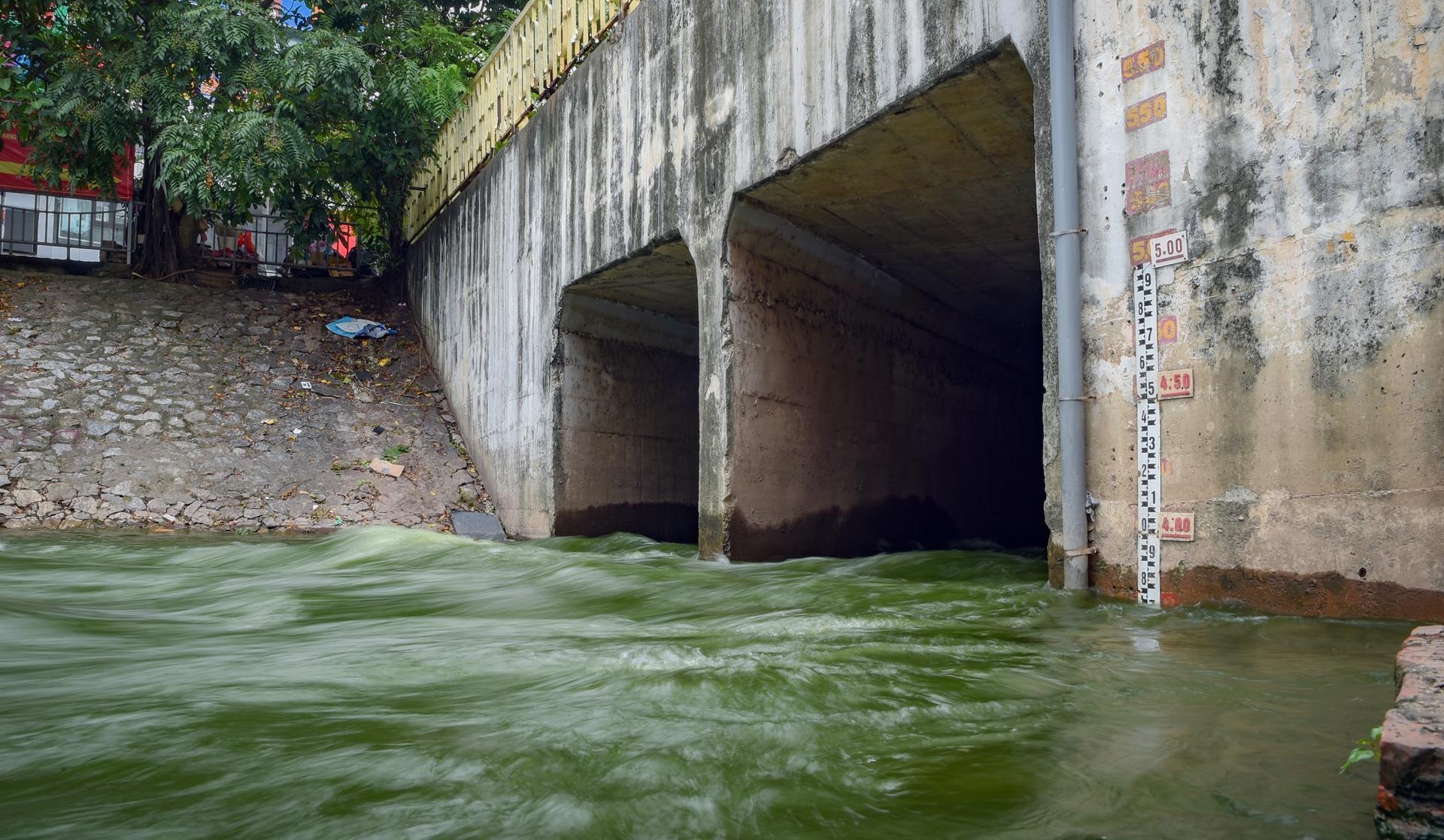 xả nước hồ Tây cho Tô Lịch ảnh 1 xa nuoc ho Tay cho To Lich anh 1