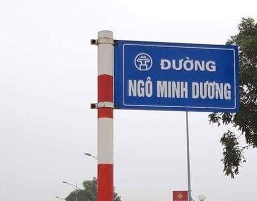 Quan Bac Tu Liem khong biet bien duong Ngo Minh Duong tu dau ra hinh anh