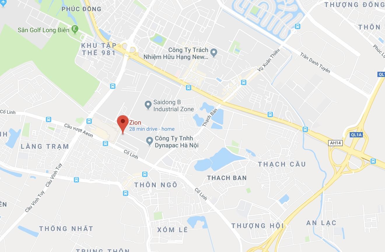 chay bai xe gan Aeon Mall anh 4