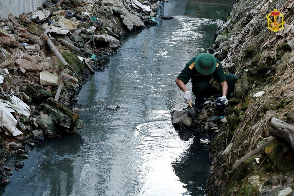 Bo Tu lenh hoa hoc quan trac,  o nhiem thuy ngan o Rang Dong anh 6