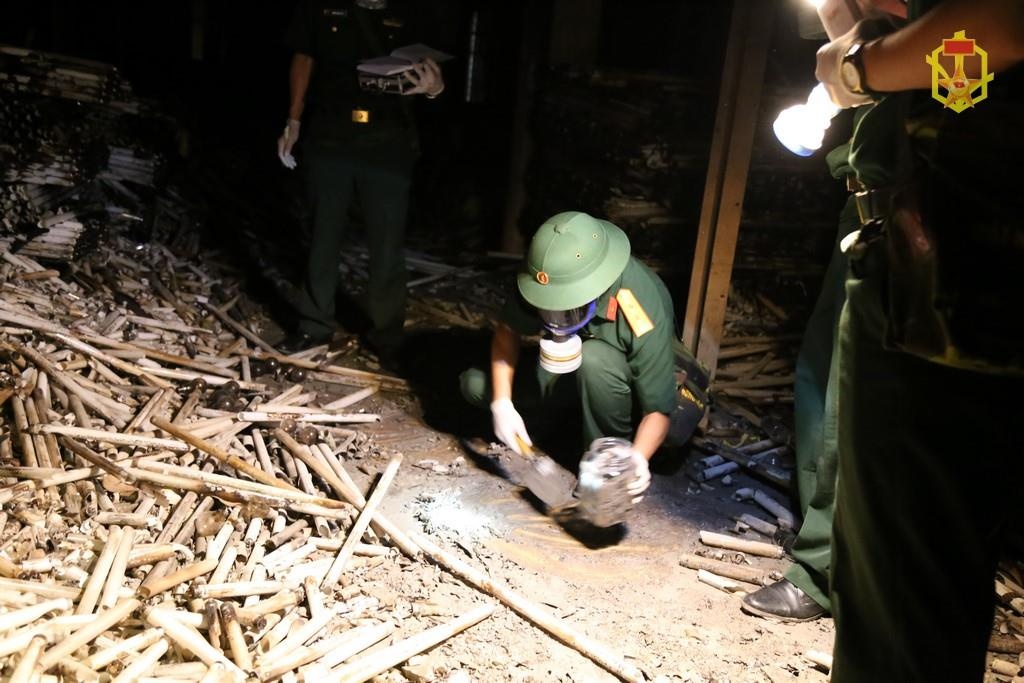 Bo Tu lenh hoa hoc quan trac,  o nhiem thuy ngan o Rang Dong anh 2