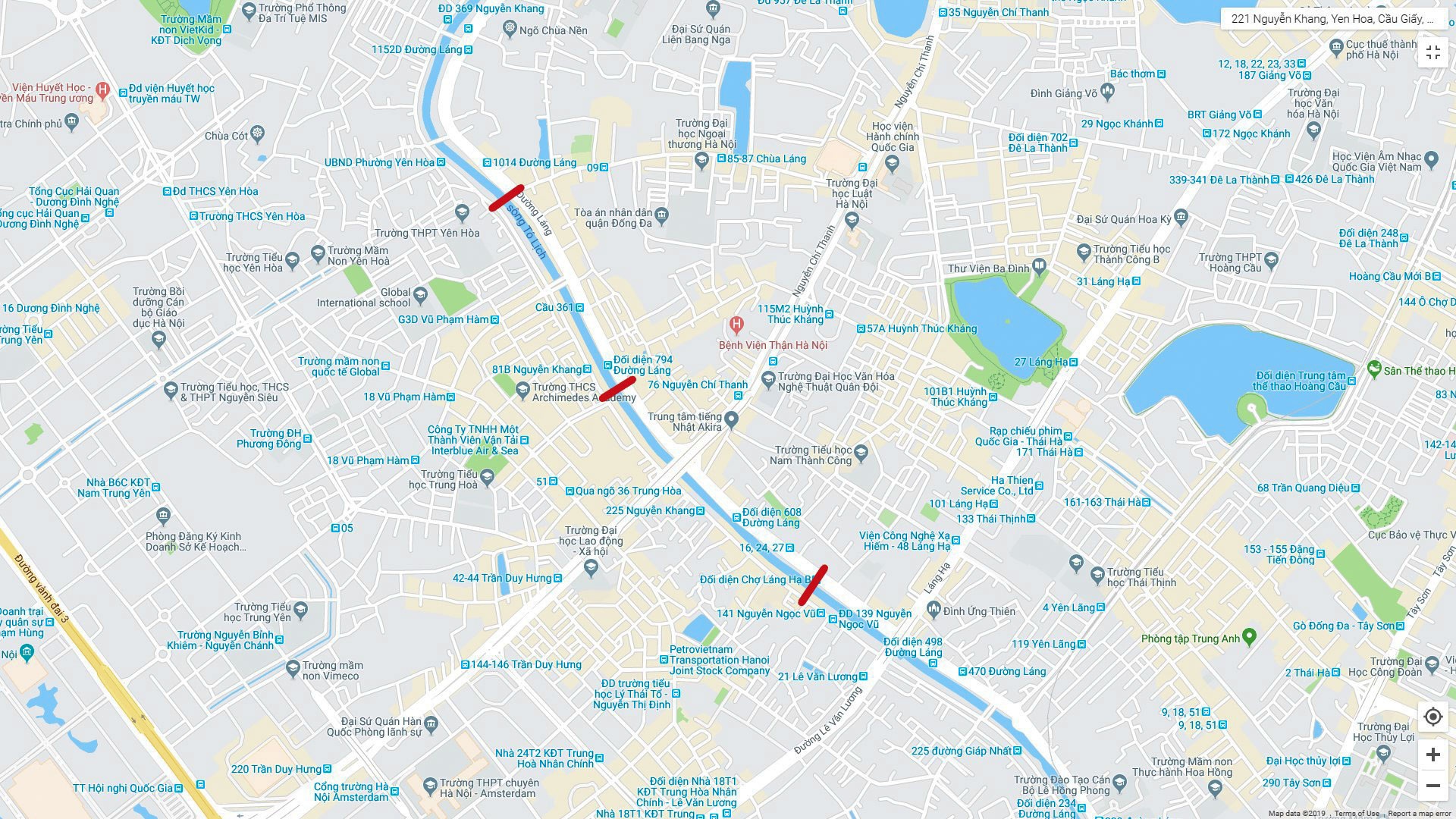 xây 3 cầu vượt trên sông Tô Lịch ảnh 2 xay 3 cau vuot tren song To Lich anh 2