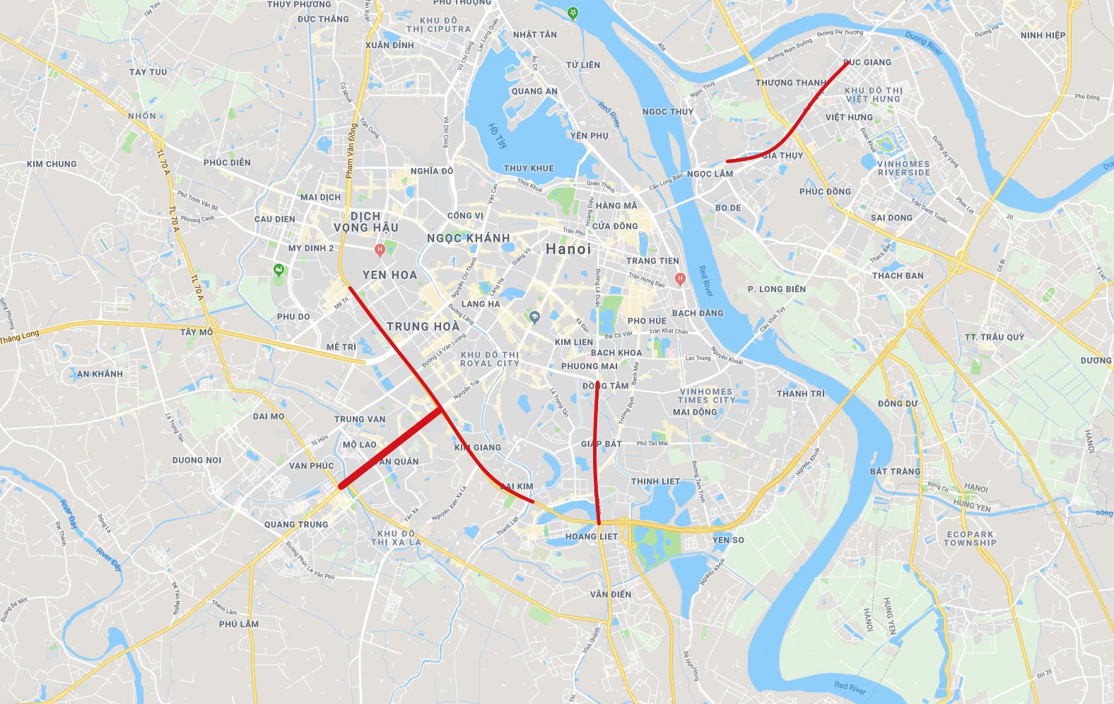 làn riêng cho xe buýt Hà Nội, phân làn xe buýt ảnh 4 lan rieng cho xe buyt Ha Noi, phan lan xe buyt anh 4