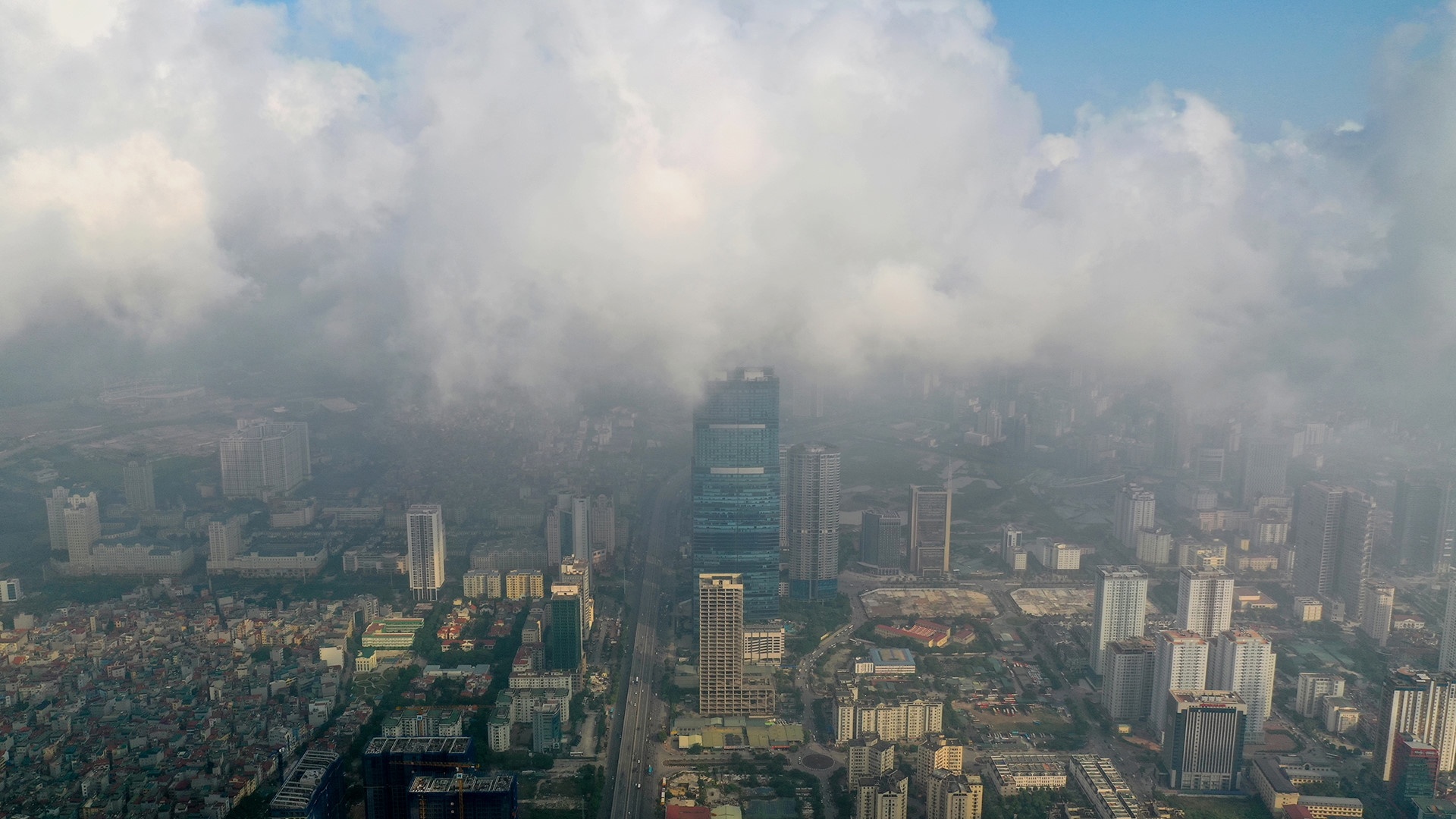 Ha Noi o nhiem khong khi nghiem trong anh 2