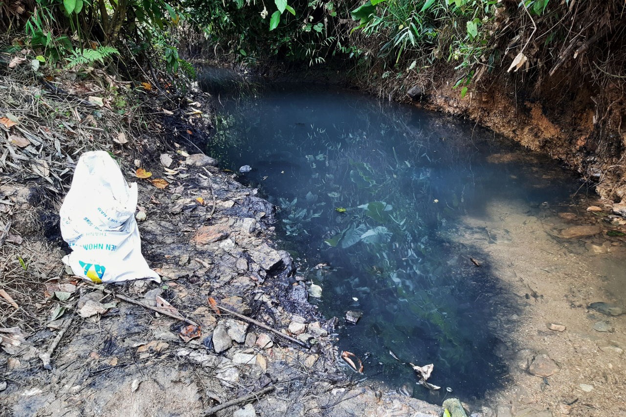 O nhiem nuoc o Ha Noi anh 1