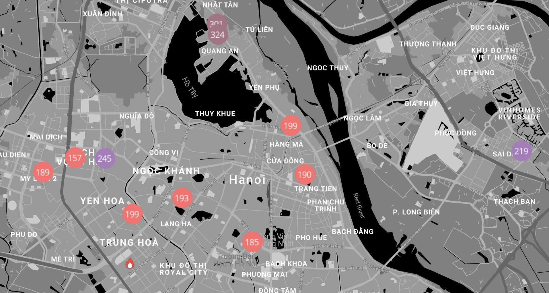 chất lượng không khí Hà Nội ảnh 2 chat luong khong khi Ha Noi anh 2