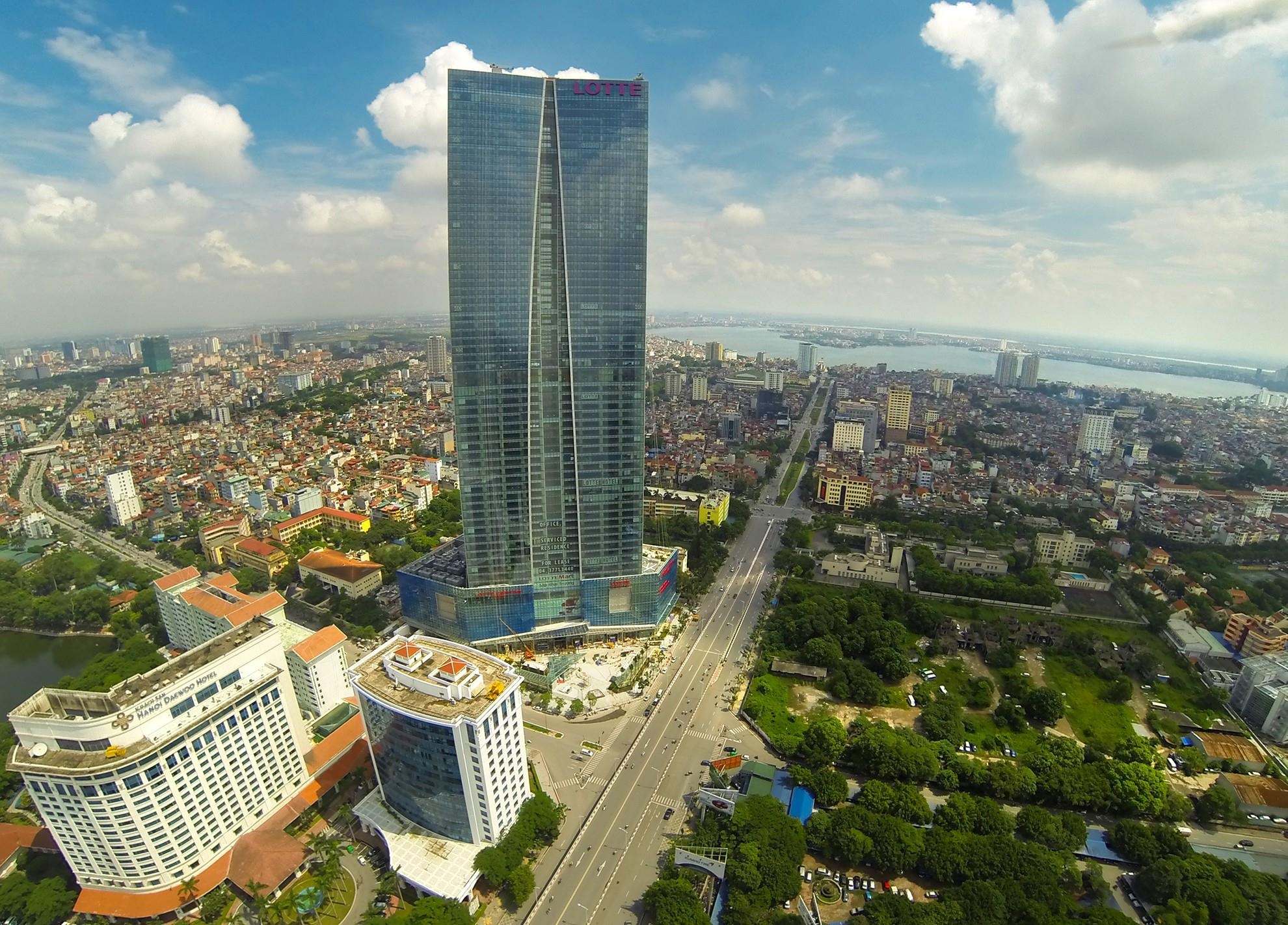 Dong dat 5,4 do o Cao Bang, nhieu chung cu Ha Noi rung lac hinh anh