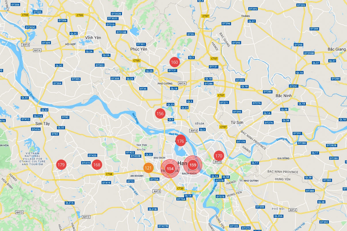 ô nhiễm không khí Hà Nội ảnh 1 o nhiem khong khi Ha Noi anh 1