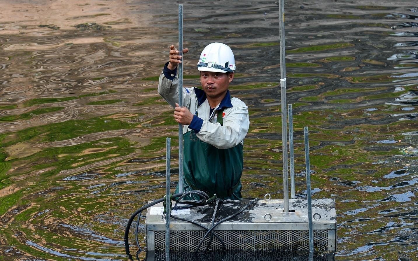 Don vi thi diem cong nghe Nhat muon xu ly o nhiem toan bo song To Lich hinh anh