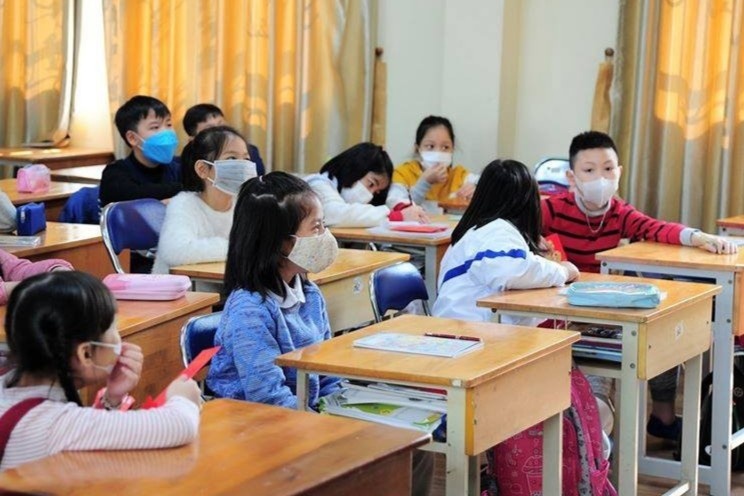 So Giao duc Ha Noi yeu cau hoc sinh sot phai nghi hoc hinh anh