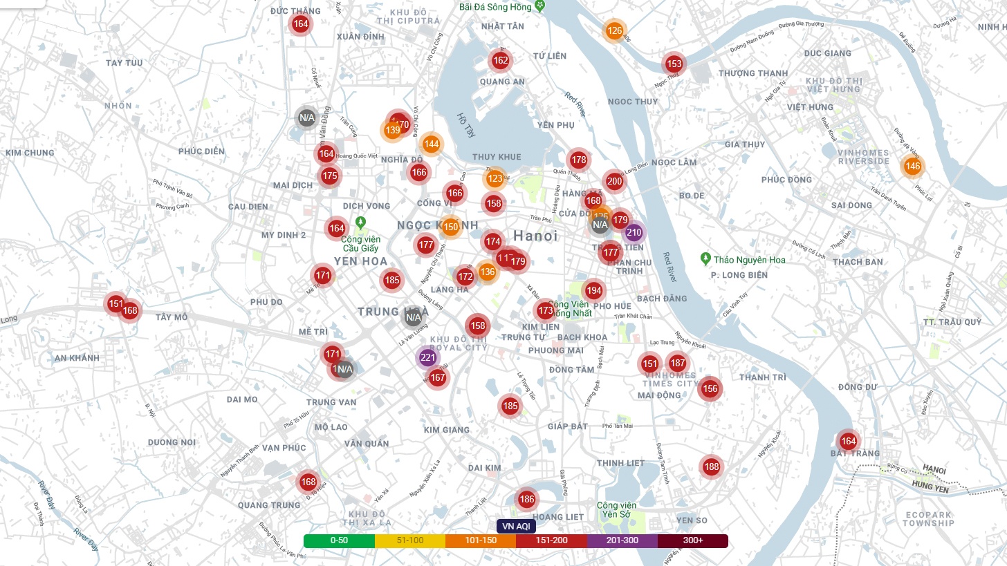 Ha Noi o nhiem khong khi anh 1