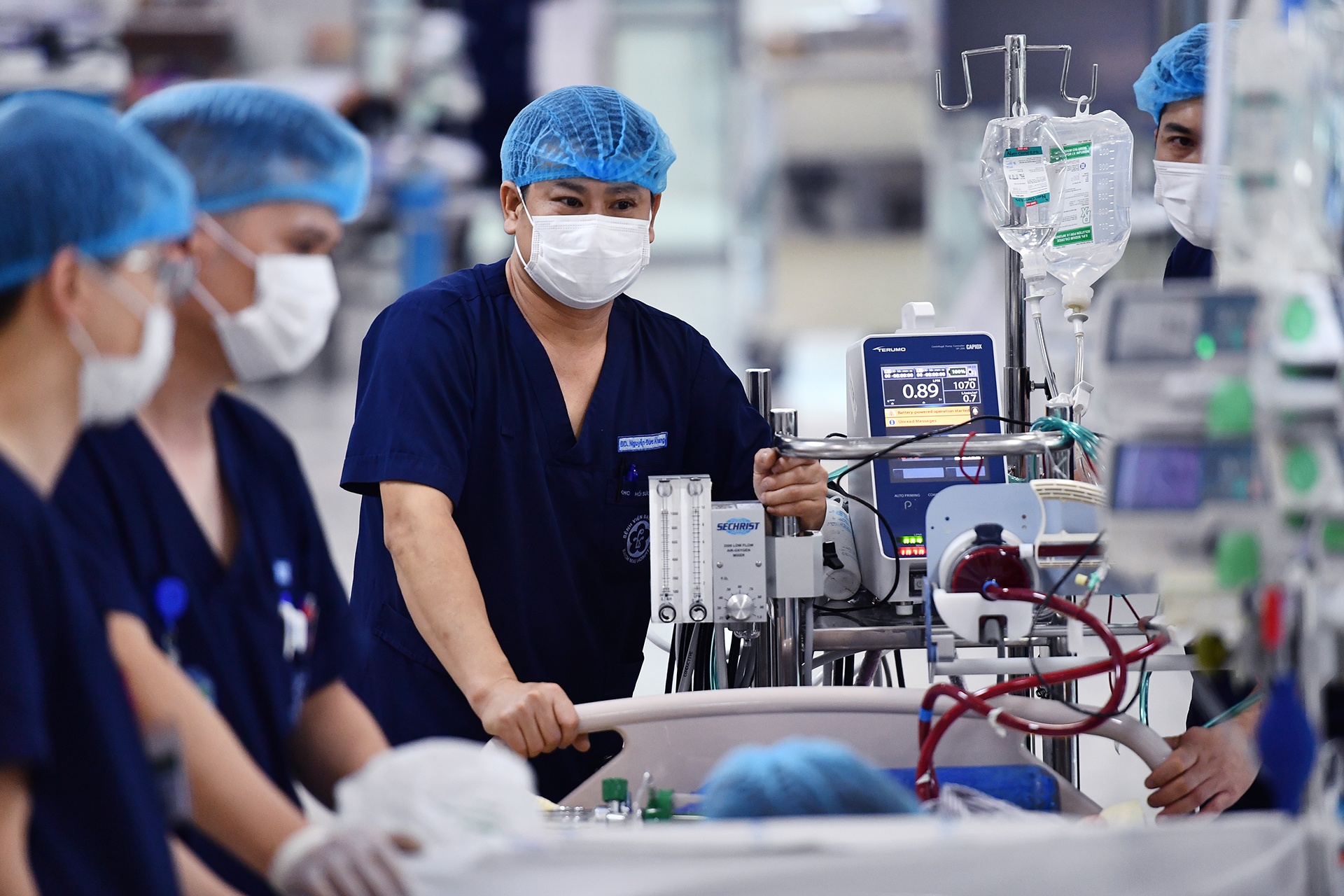 ca nhiem Covid-19 tai Ha Noi, anh 2