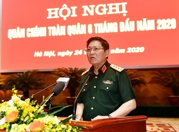 hoi nghi Quan uy Trung uong 2020,  Thu tuong Nguyen Xuan Phuc anh 2