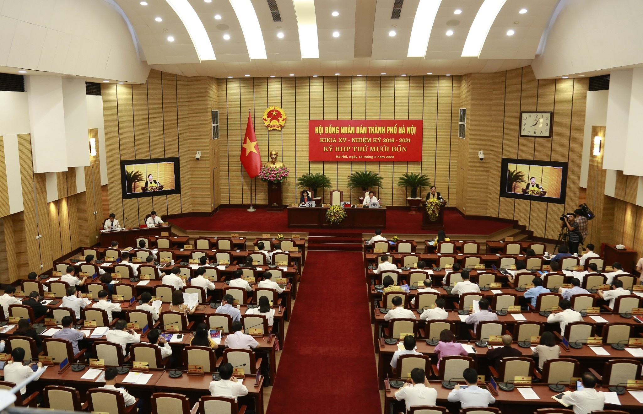 ky hop 14 HDND Ha Noi,  HDND Ha Noi hop bat thuong anh 1