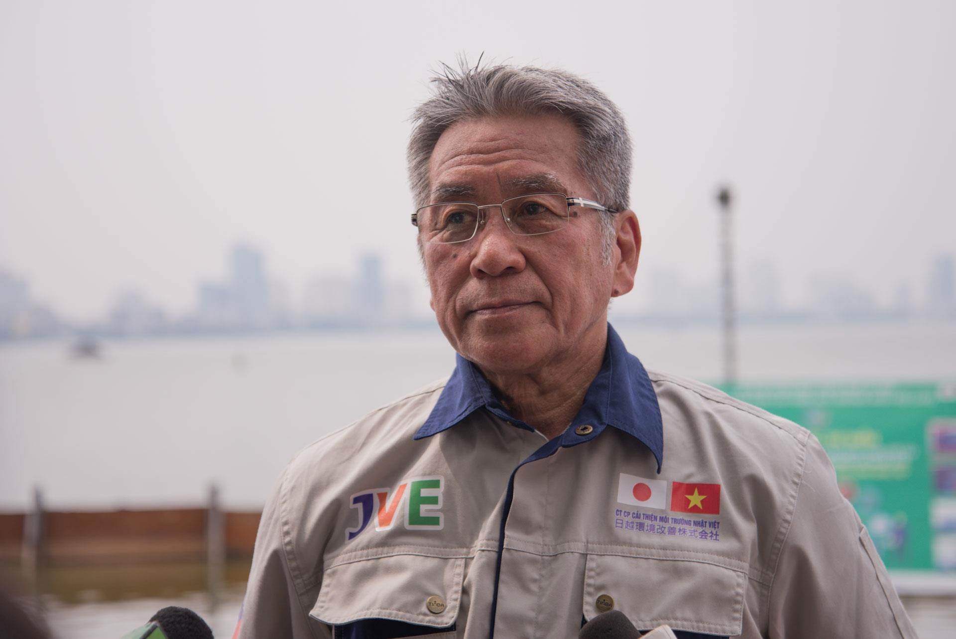 Cong ty Nhat Ban 'lang le' tu bo vu xu ly o nhiem song To Lich hinh anh