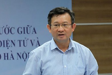 Giam doc So TTTT Ha Noi lam Vien truong Vien nghien cuu KT-XH hinh anh