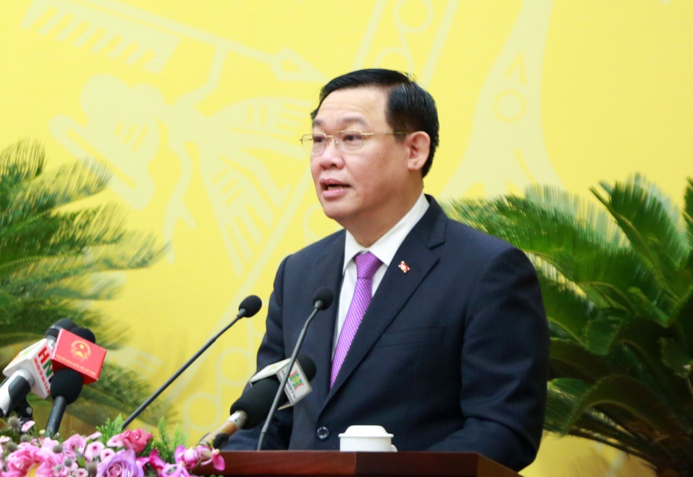 Bi thu Ha Noi Vuong Dinh Hue anh 1