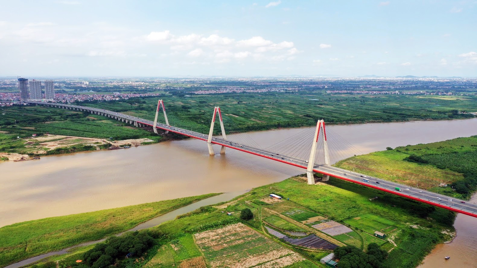 Bai toan kho giai khi quy hoach thanh pho 2 ben song Hong hinh anh