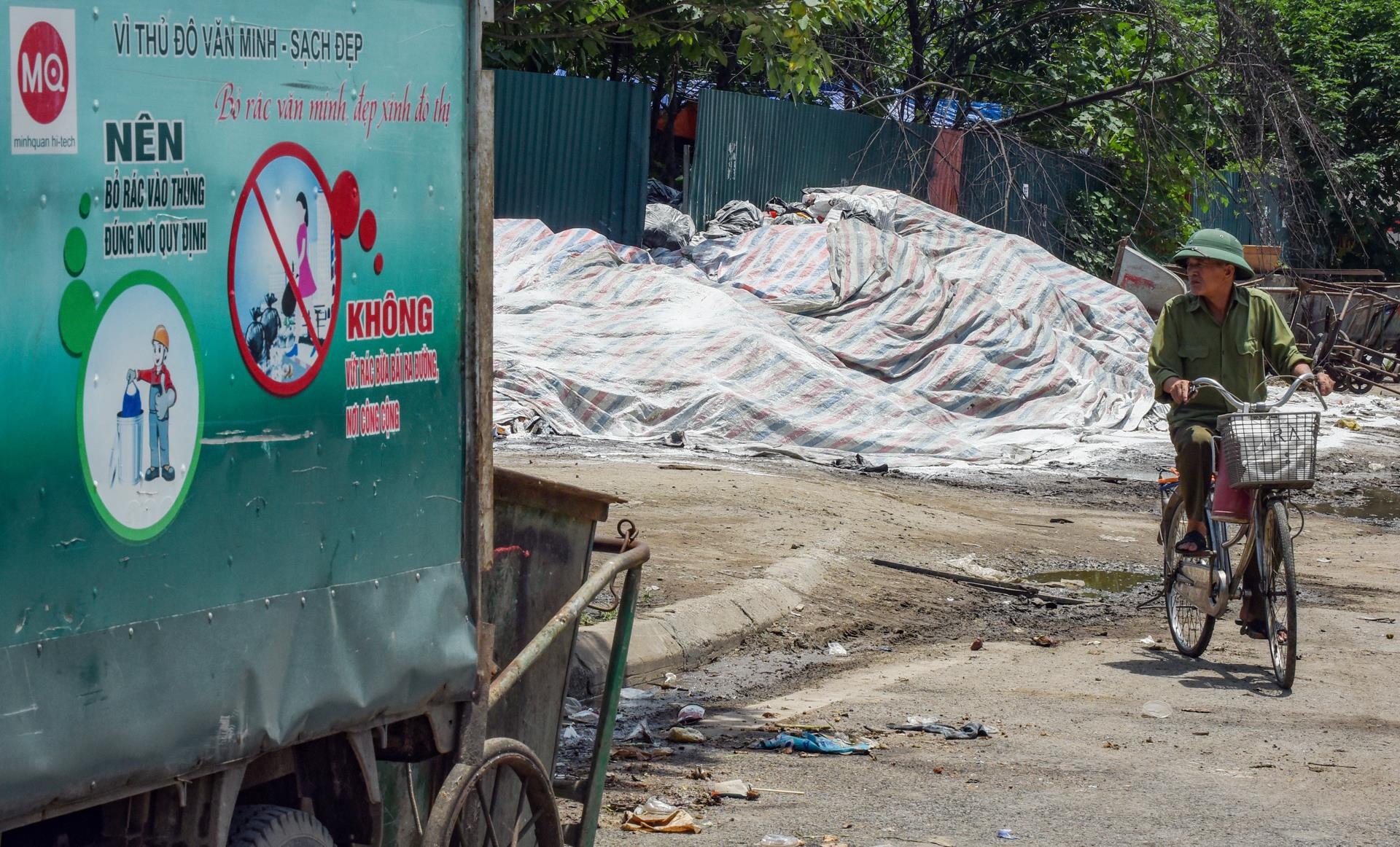 Ha Noi len phuong an phan luong rac khan cap hinh anh