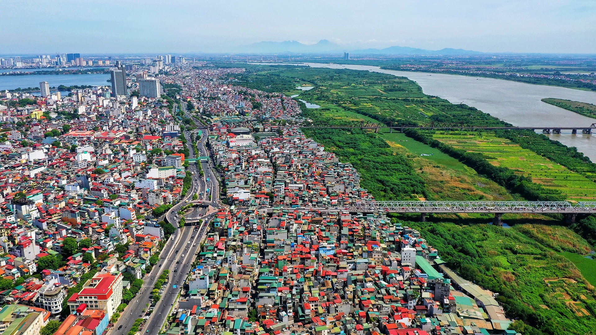 bai toan Ha Noi phai giai,  quy hoach 2 bo song Hong anh 2
