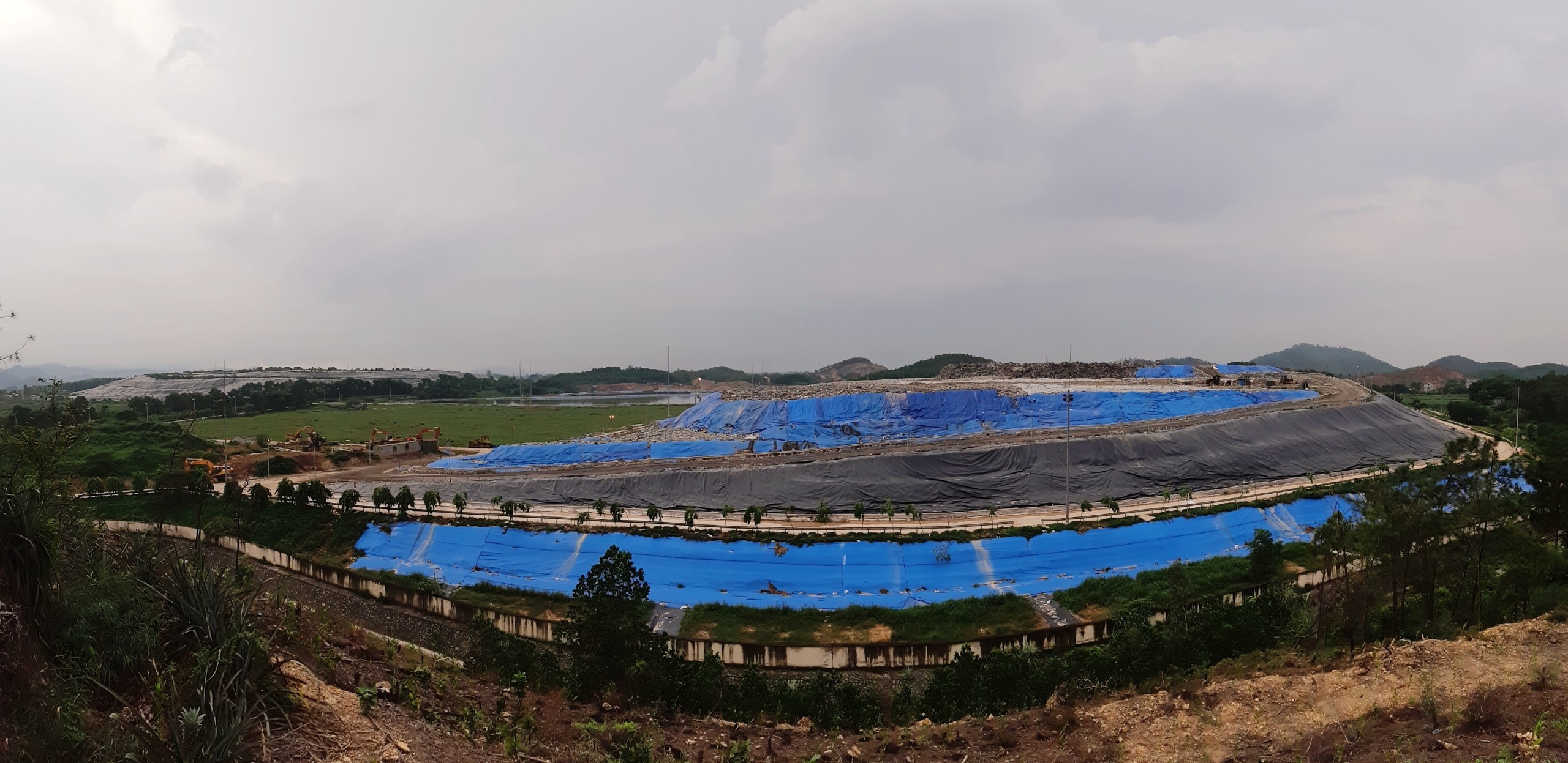 bai rac Nam Son bi chan,  Ha Noi chon lap rac thai anh 2