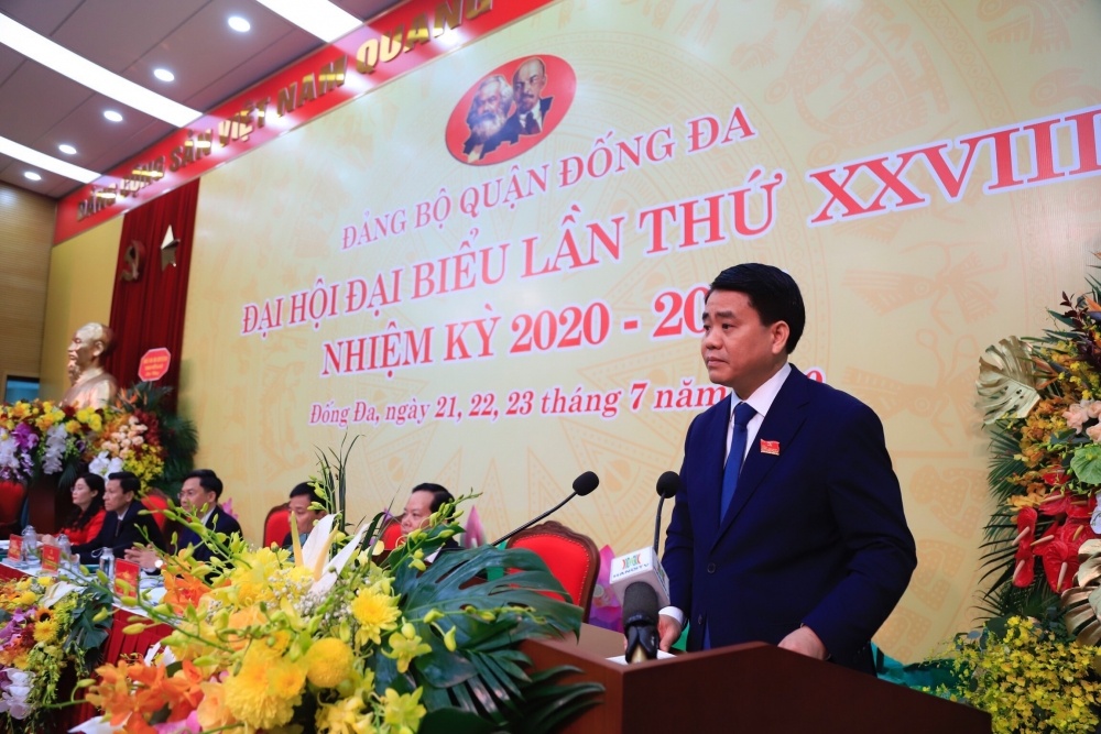 Chu tich Ha Noi chi dai dai hoi Dong Da, anh 1