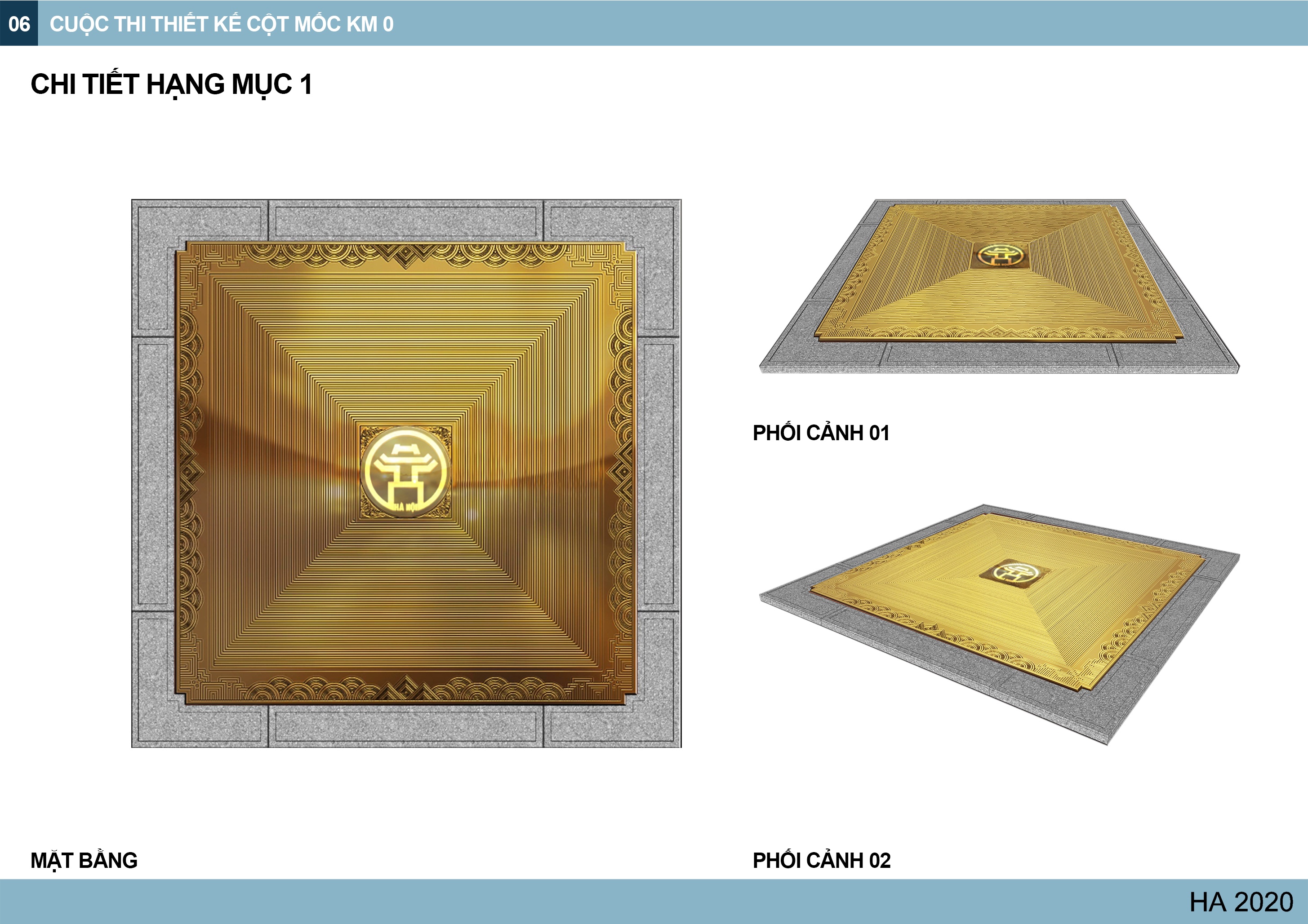 km so 0 Ha Noi cong nghe 3D Hologram anh 1