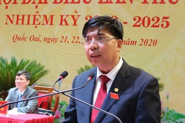 Chu tich UBND huyen Quoc Oai truot Ban chap hanh Dang bo huyen hinh anh