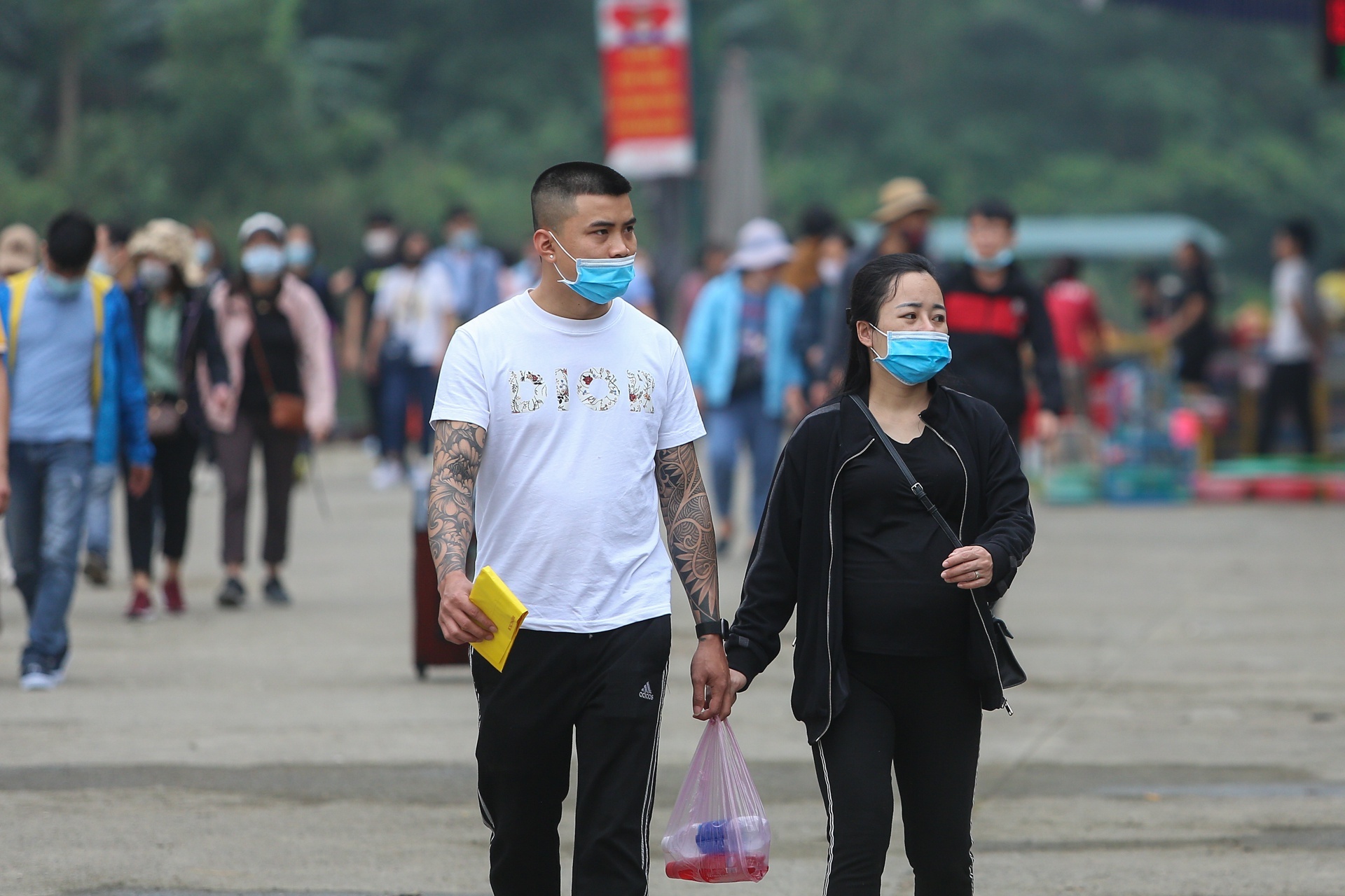 dich benh Covid-19 Ha Noi anh 1