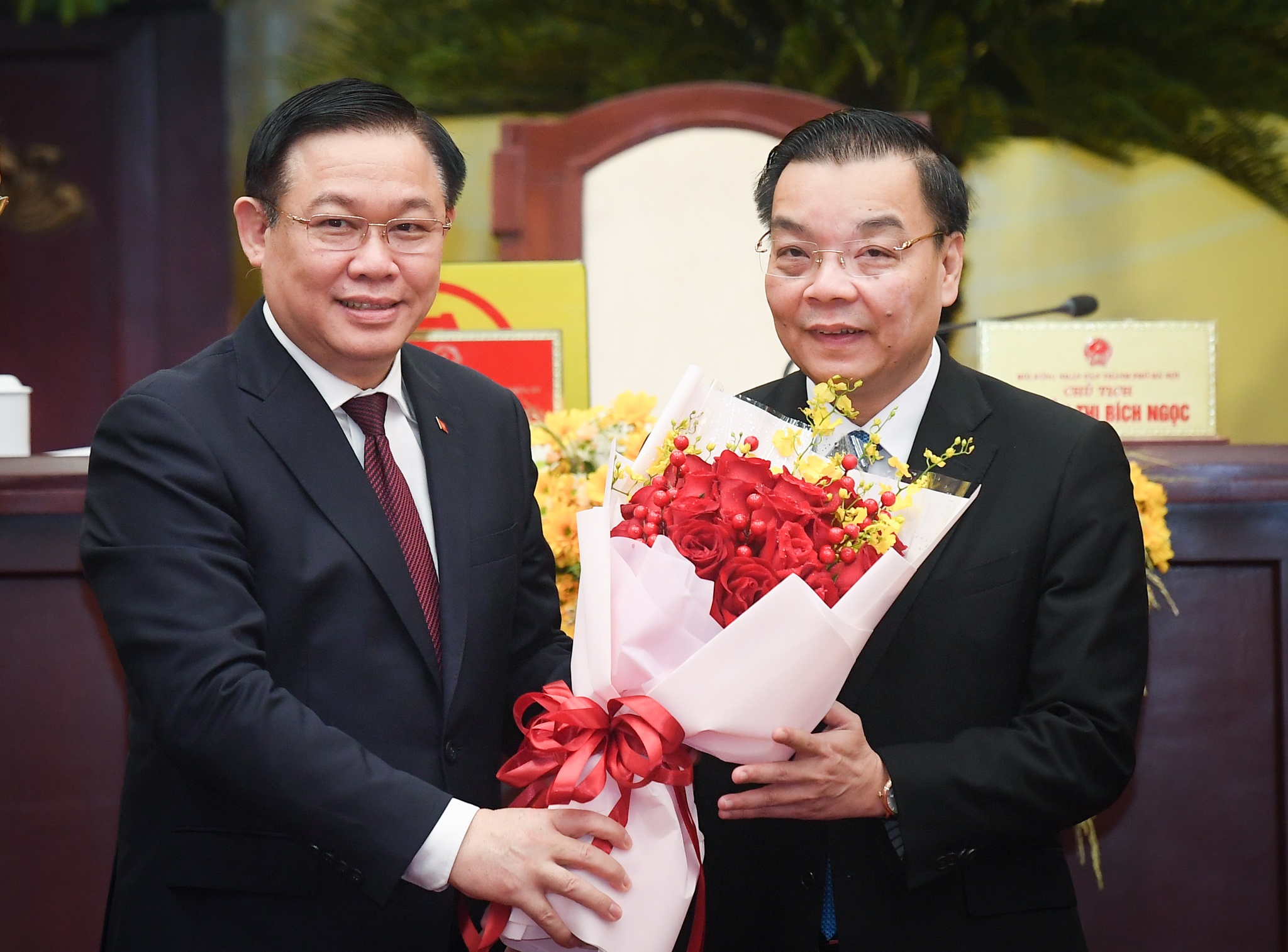 Chu tich UBND Ha Noi Chu Ngoc Anh anh 4