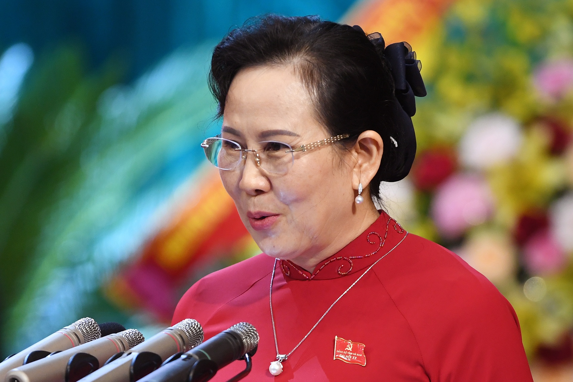 Tieu su Bi thu Tinh uy Ha Nam Le Thi Thuy hinh anh