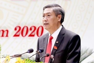 Ong Nguyen Huu Dong tai cu chuc Bi thu Tinh uy Son La hinh anh