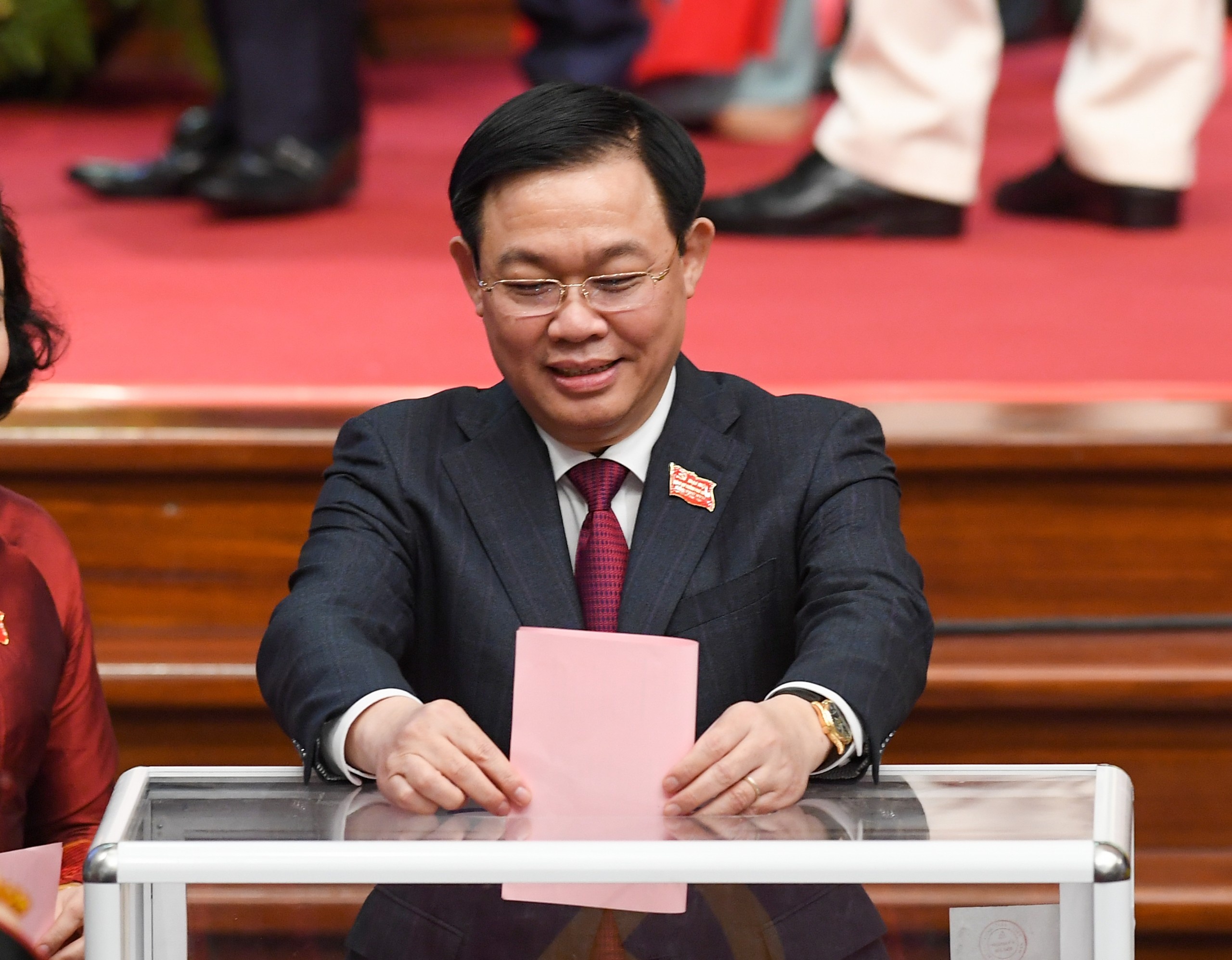 Ban Chap hanh Dang bo Ha Noi bau Bi thu Thanh uy hinh anh