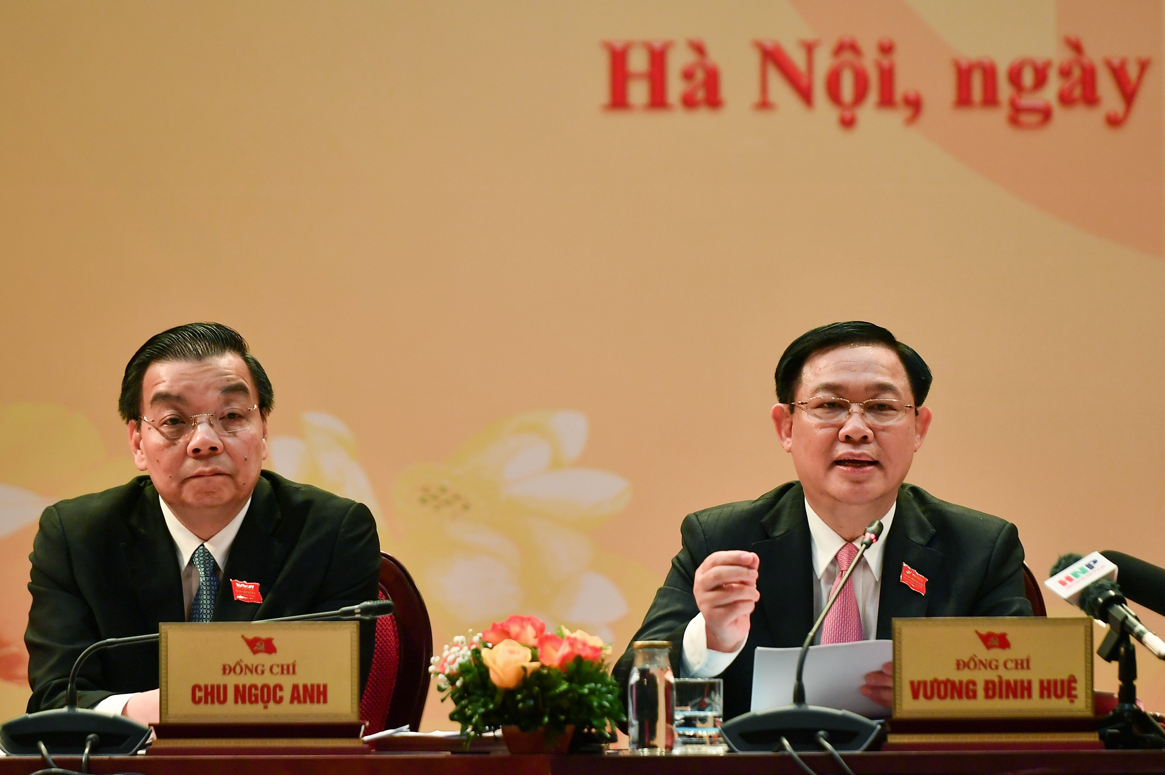 nhan su Dai hoi Ha Noi anh 1