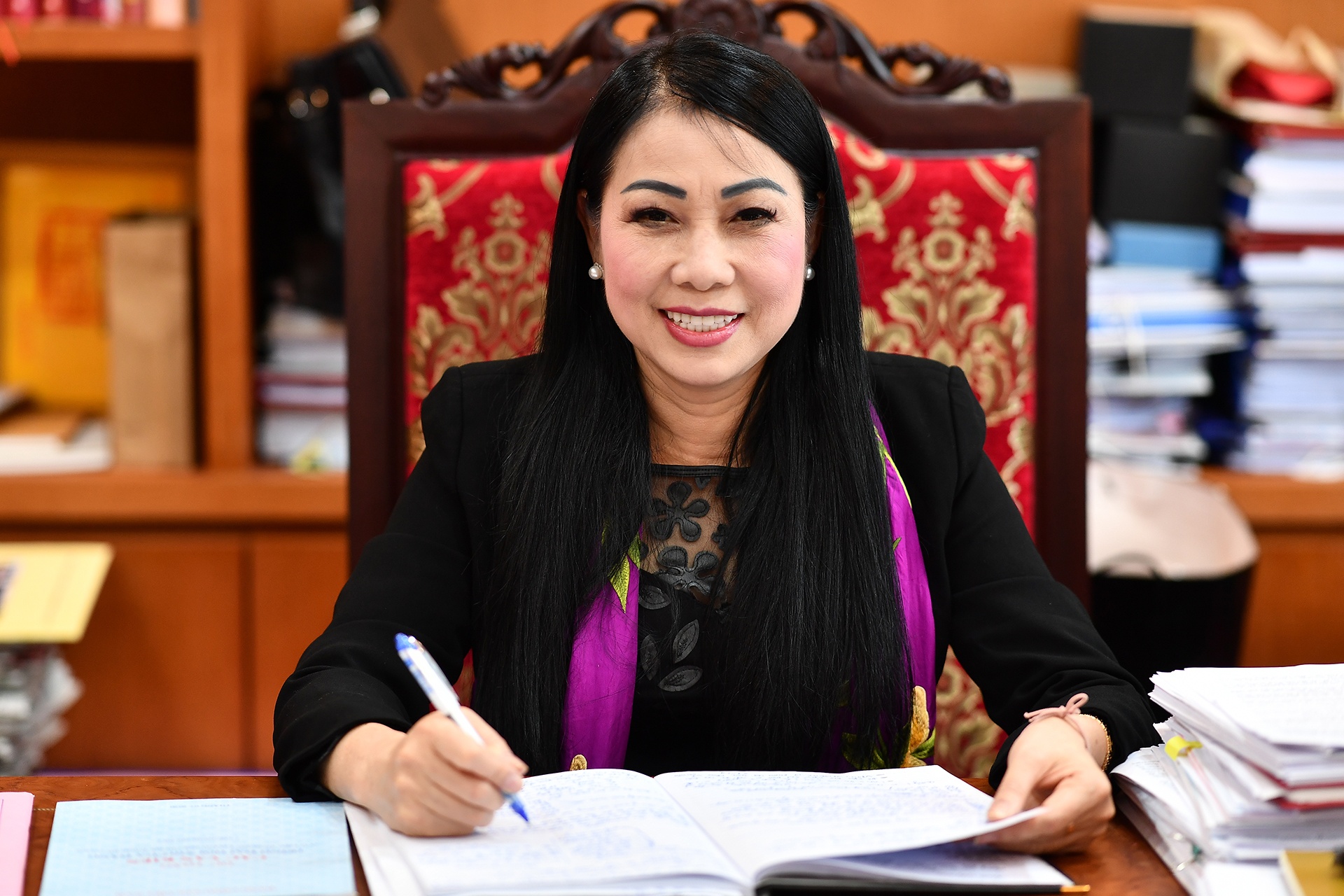 Dai hoi tinh Vinh Phuc,  Bi thu Vinh Phuc tai cu anh 1