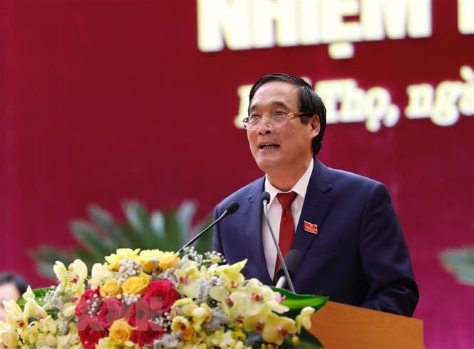 Ong Bui Minh Chau,  Bi thu Tinh uy Phu Tho anh 1