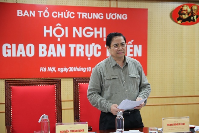 nhan su UBND cap tinh,  Pham Minh Chinh,  Ban To chuc Trung uong anh 1
