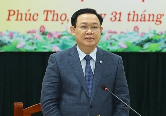 Bi thu Vuong Dinh Hue anh 1