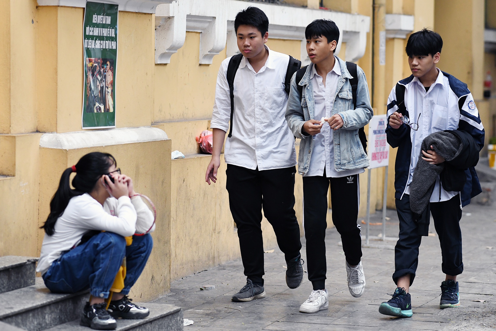 Hoc sinh Ha Noi co the di hoc tro lai tu tuan sau hinh anh