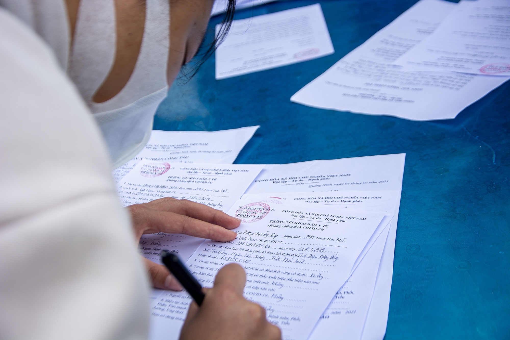 ca mac Covid-19 Ha Noi,  to Covid-19 cong dong anh 3