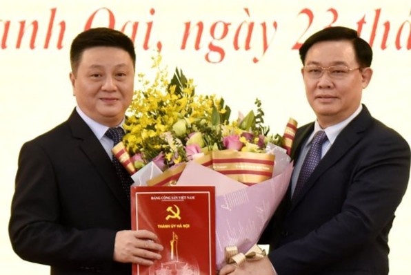 Pho bi thu quan Hoan Kiem lam Bi thu Huyen uy Thanh Oai hinh anh