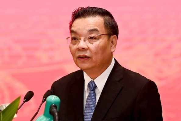 Chu tich Ha Noi chi dao san sang day hoc truc tuyen hinh anh