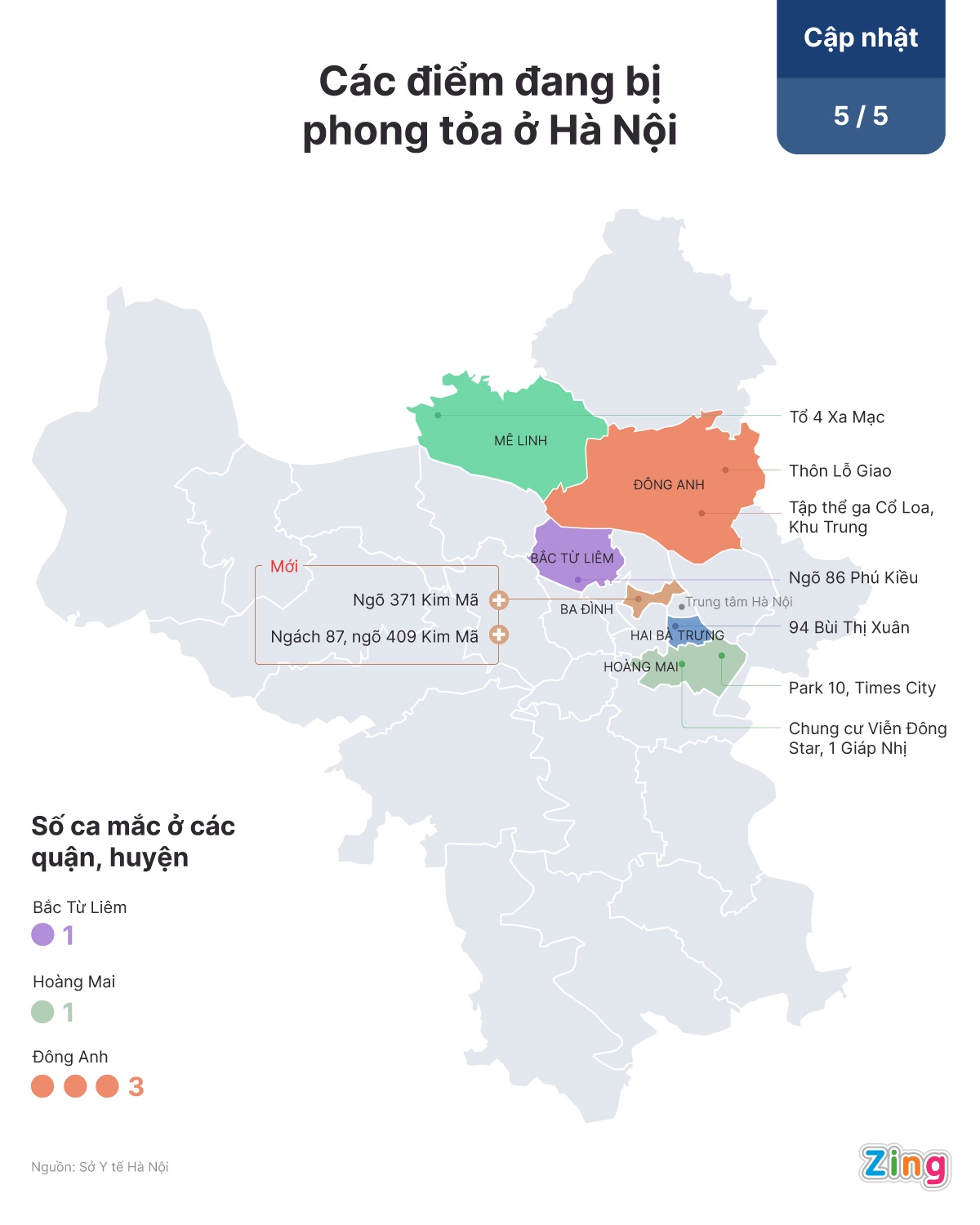 ca mac Covid-19 Ha Noi,  diem phong toa Covid-19 anh 1