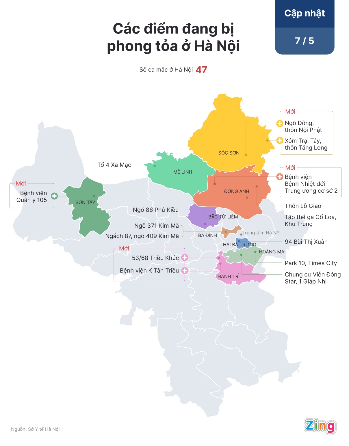 ca mac Covid-19 Ha Noi,  ca benh Covid-19 benh vien Nhiet doi anh 1