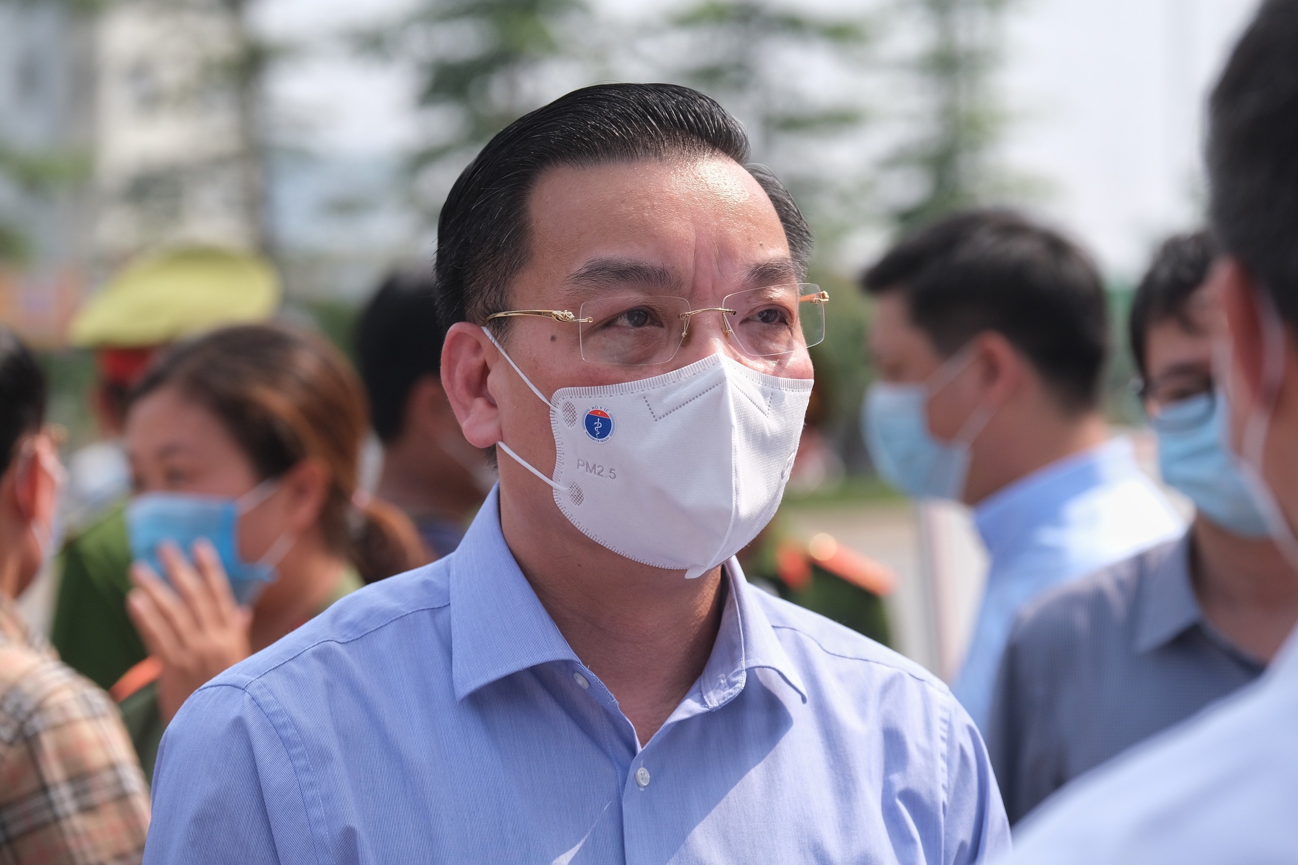 ca mac Covid-19 Ha Noi,  ca benh Covid-19 benh vien Nhiet doi anh 2