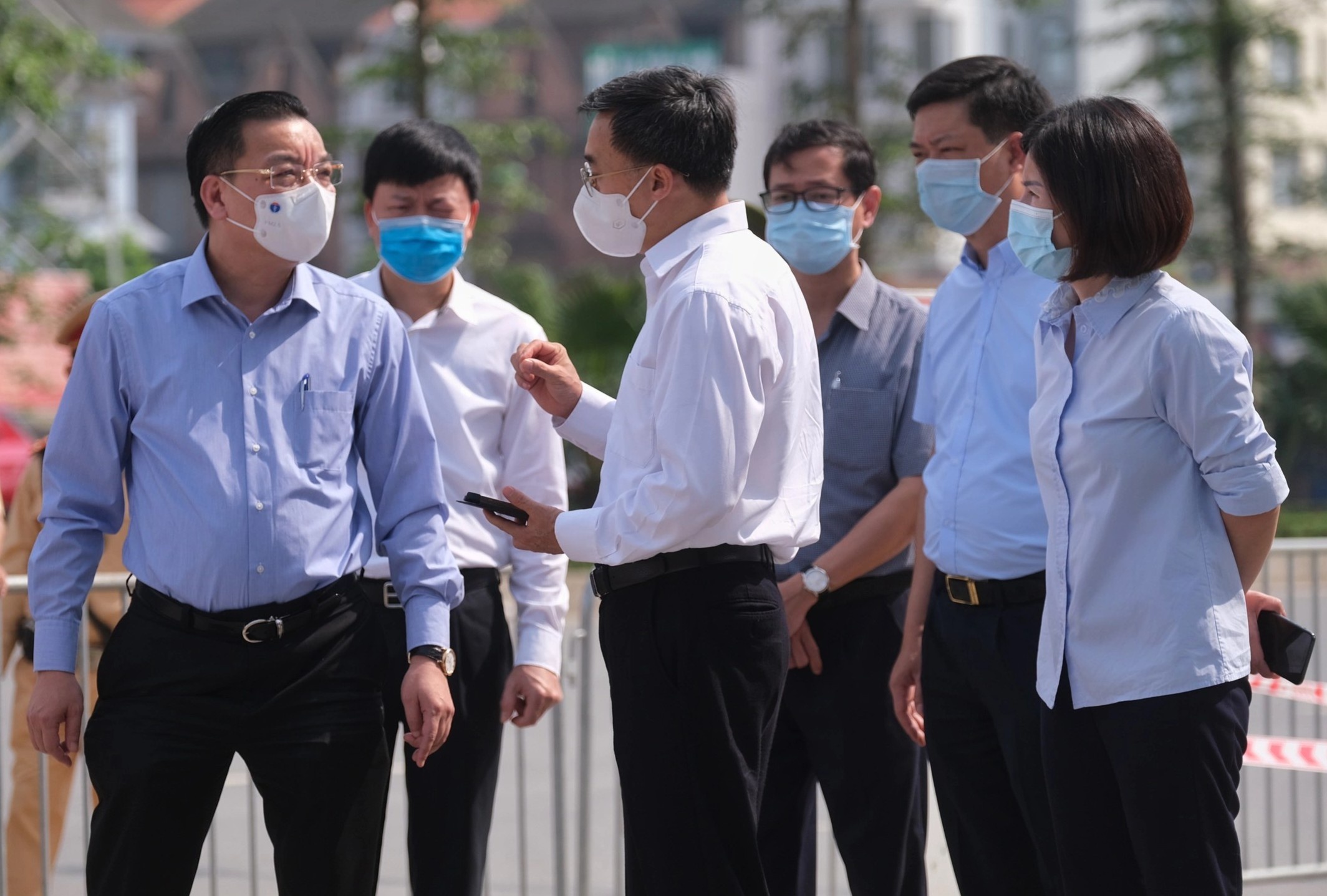 ca mac Covid-19 Ha Noi,  ca benh Covid-19 benh vien k Tan Trieu anh 1